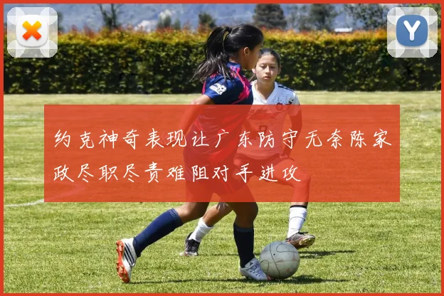 约克神奇表现让广东防守无奈陈家政尽职尽责难阻对手进攻