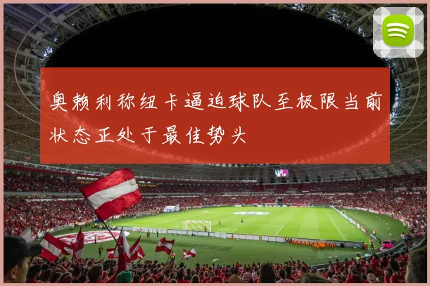 奥赖利称纽卡逼迫球队至极限当前状态正处于最佳势头